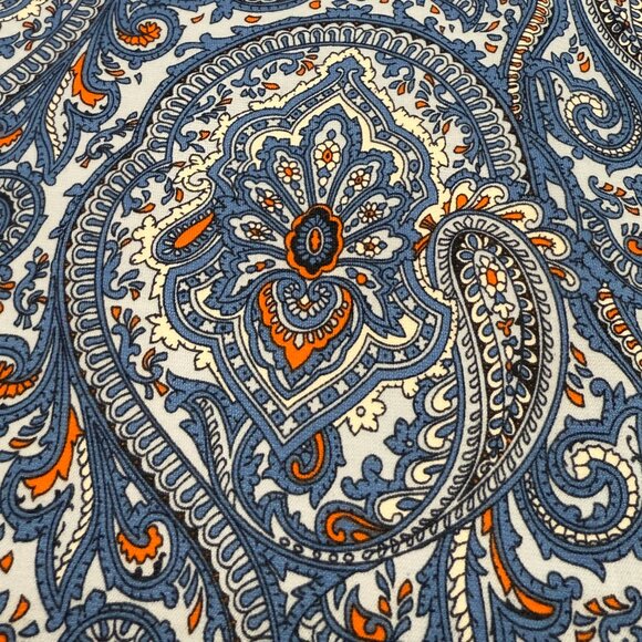 Women's TALBOTS Sleeveless Paisley Dress-‎ Size M - Picture 5 of 8